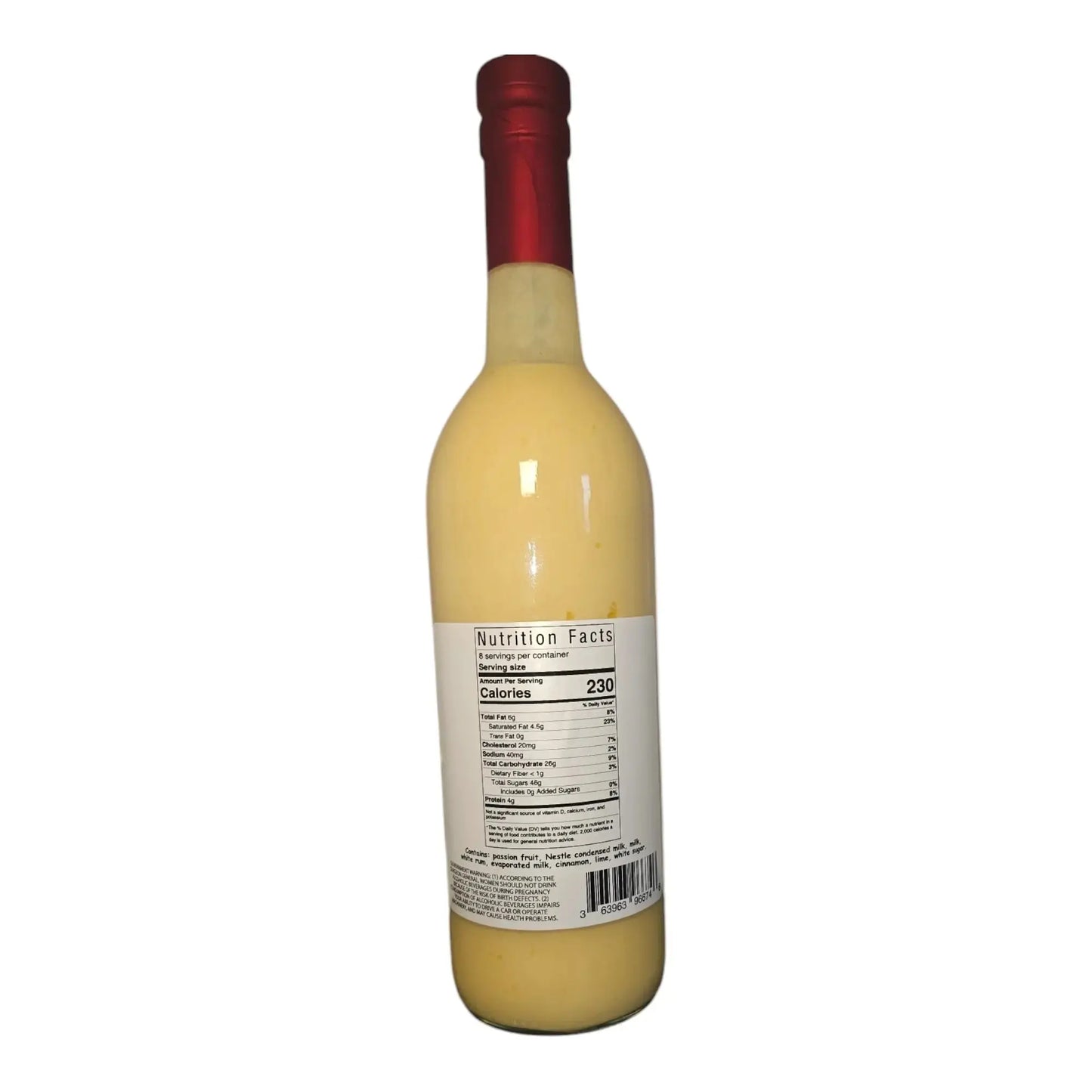 Cremas Passion Fruit. Grenadia 750 ml Original Haiti. Price including sales tax and shipping - Le Gouté Natural Spice