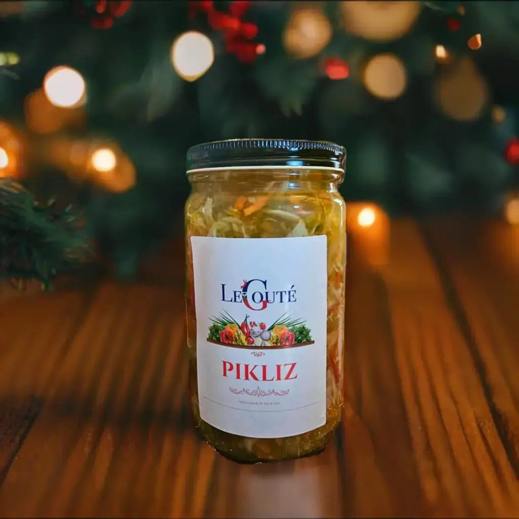 Haitian Pikliz, Pikliz Ayisyen, Haiti Pickles. Le Gouté Natural Spice