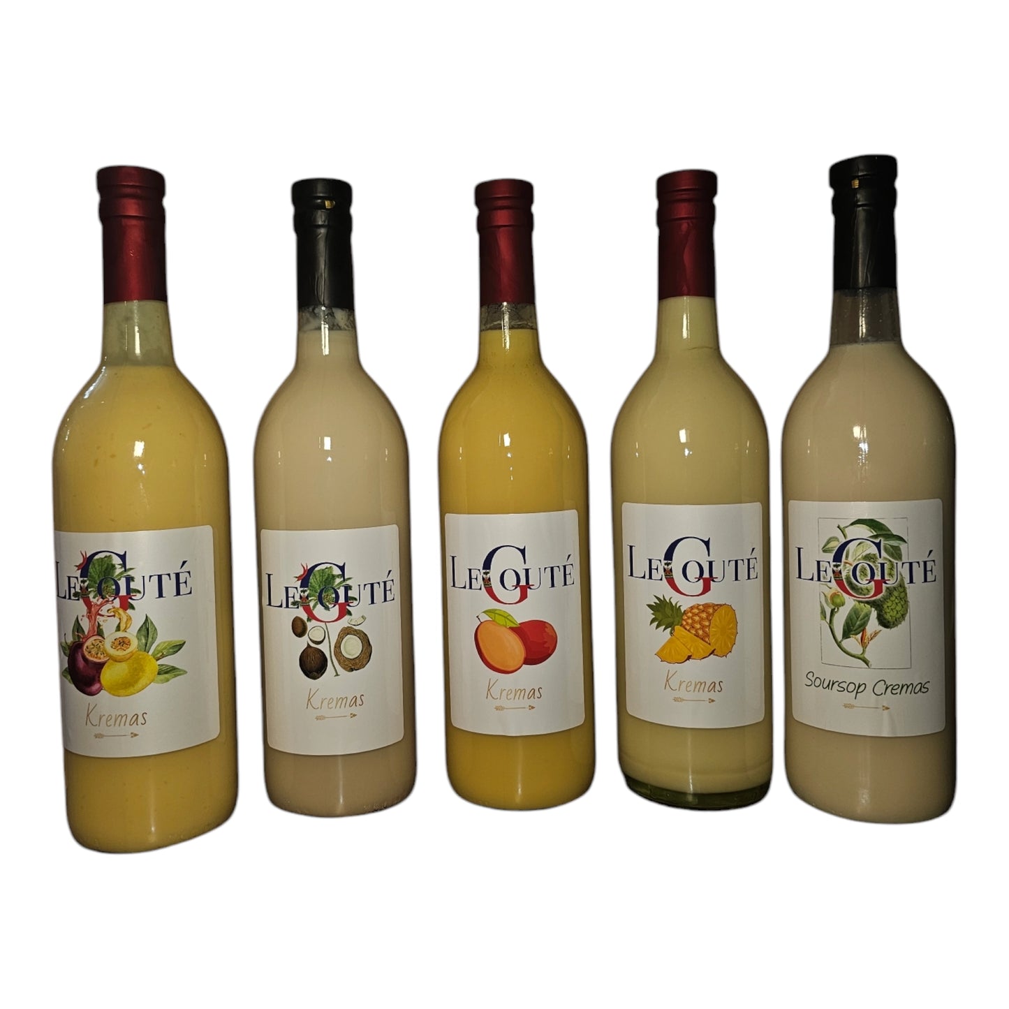 Haitian (5) Cremas Bundle Variant (Free Shipping) - Le Gouté Natural Spice