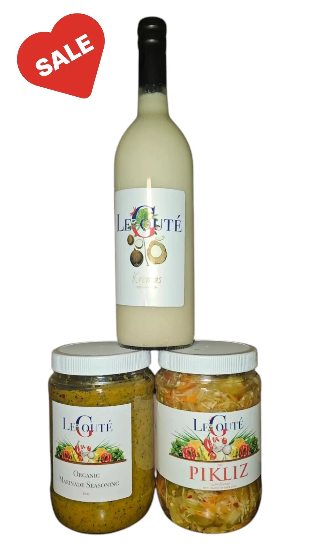 New Bundle. Epis Seasoning, Pikliz, Cremas. Price including sales tax and shipping - Le Gouté Natural Spice