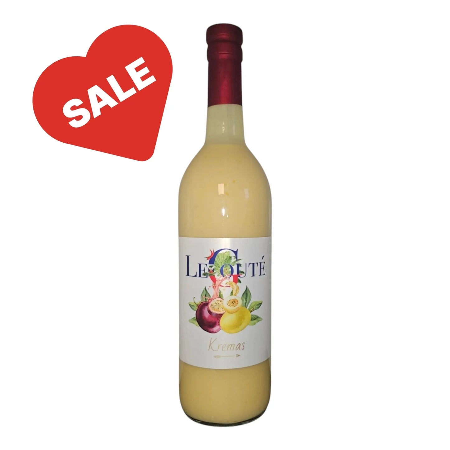 Cremas Passion Fruit. Grenadia 750 ml Original Haiti. Price including sales tax and shipping - Le Gouté Natural Spice
