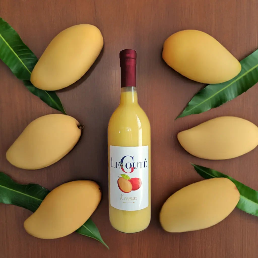 New Mango Cremas (Original Haiti) 750 ml. Le Gouté Natural Spice