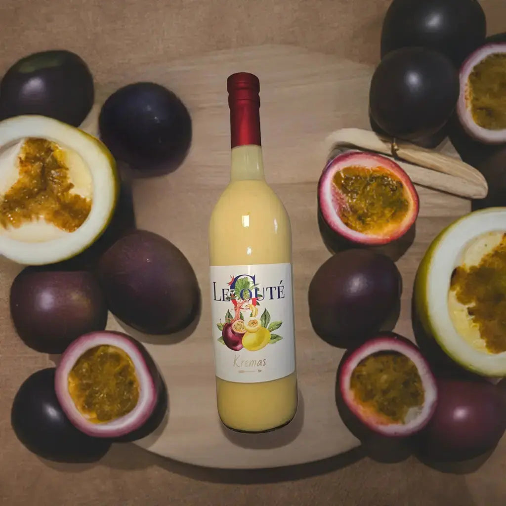 Cremas Passion Fruit - Kremas Grenadia 750 ml Size (Original) Le Gouté Natural Spice