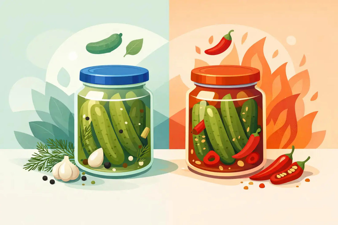 Is Pickles Spicy or Mild? It Depends on the Jar