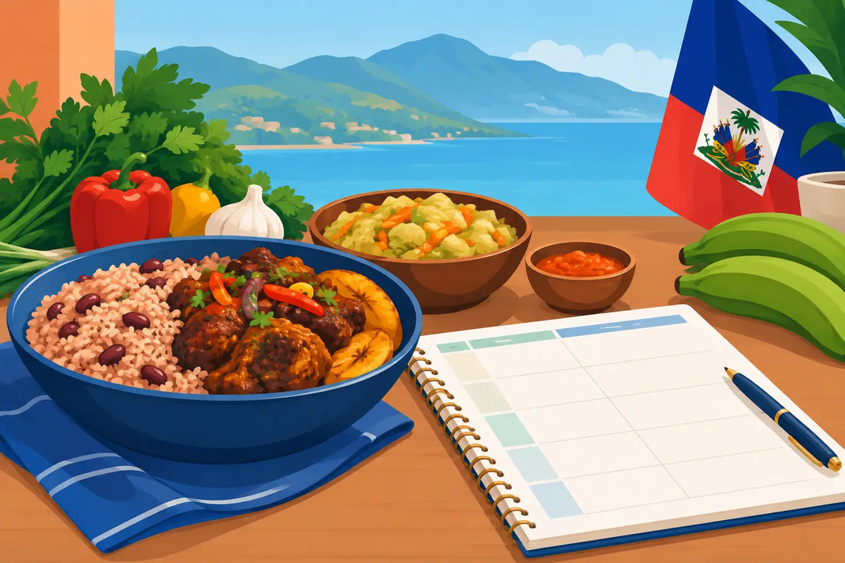 Haitian Meal Planning Guide for Flavorful Weeks