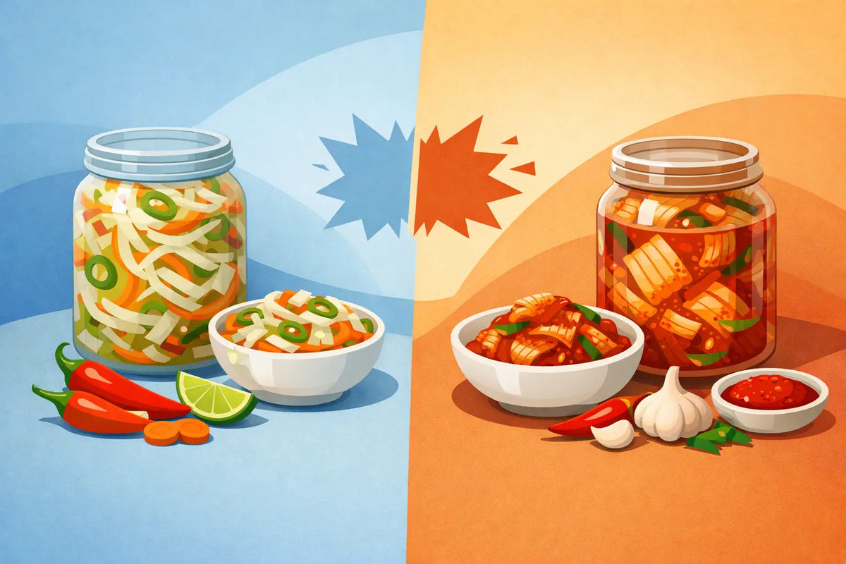 Haitian Pikliz Versus Kimchi: Key Differences