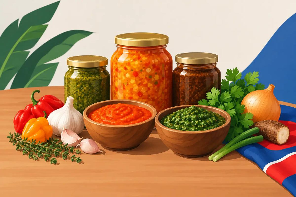 Top Haitian Condiments for Cooking at Home