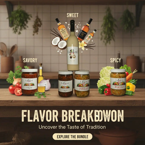 Bundle of 3 Items: Cremas, Pickles, Chiktay Aranso Le Gouté Natural Spice