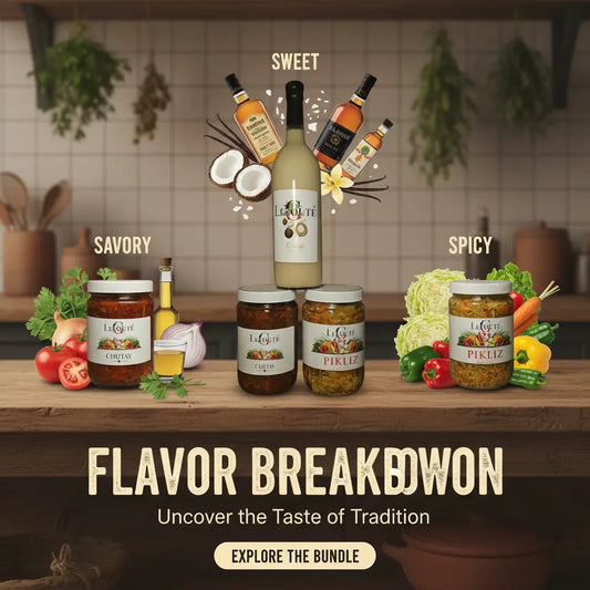 Bundle of 3 Items: Cremas, Pickles, Chiktay Aranso Le Gouté Natural Spice