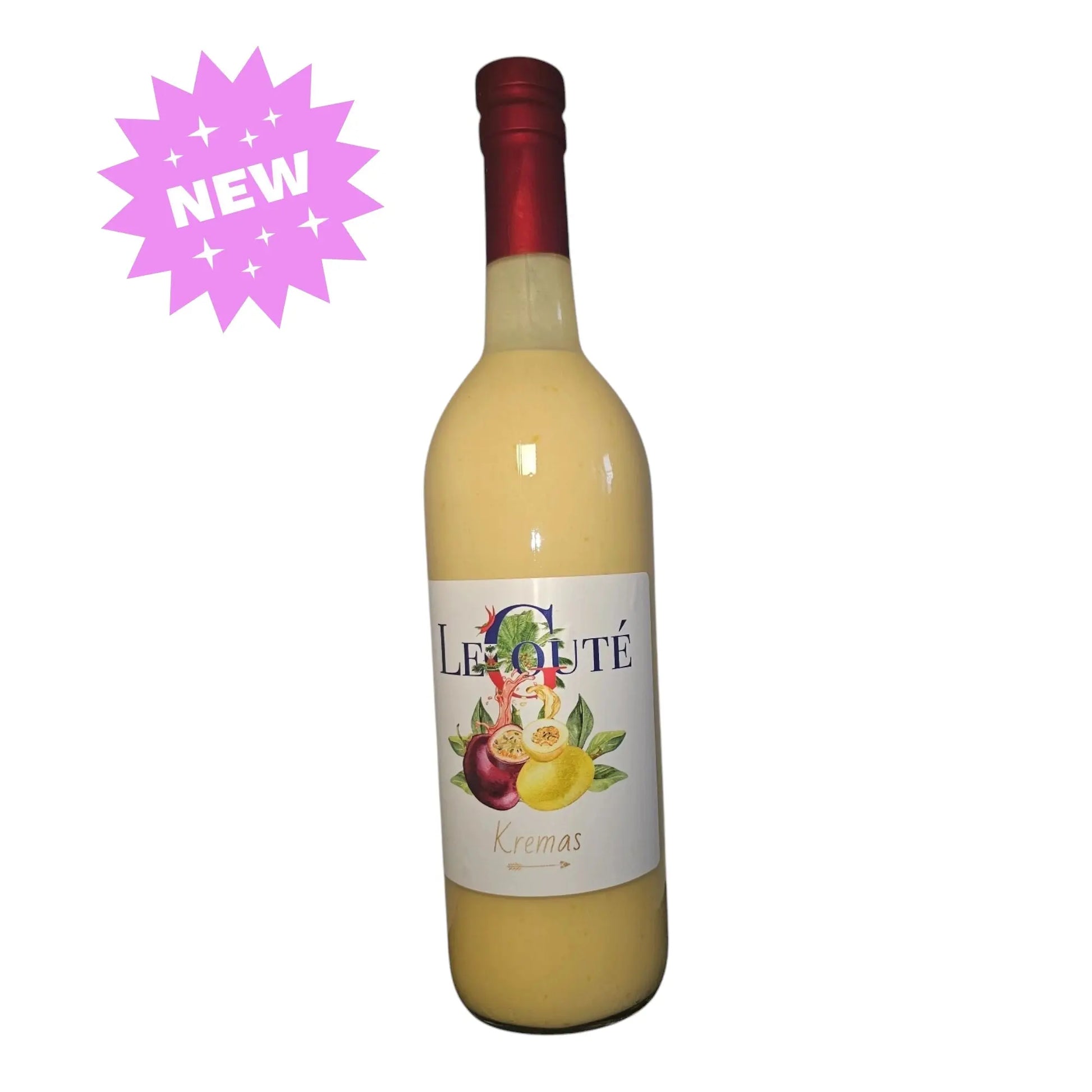 Cremas Passion Fruit - Kremas Grenadia 750 ml Size (Original) - Le Gouté Natural Spice