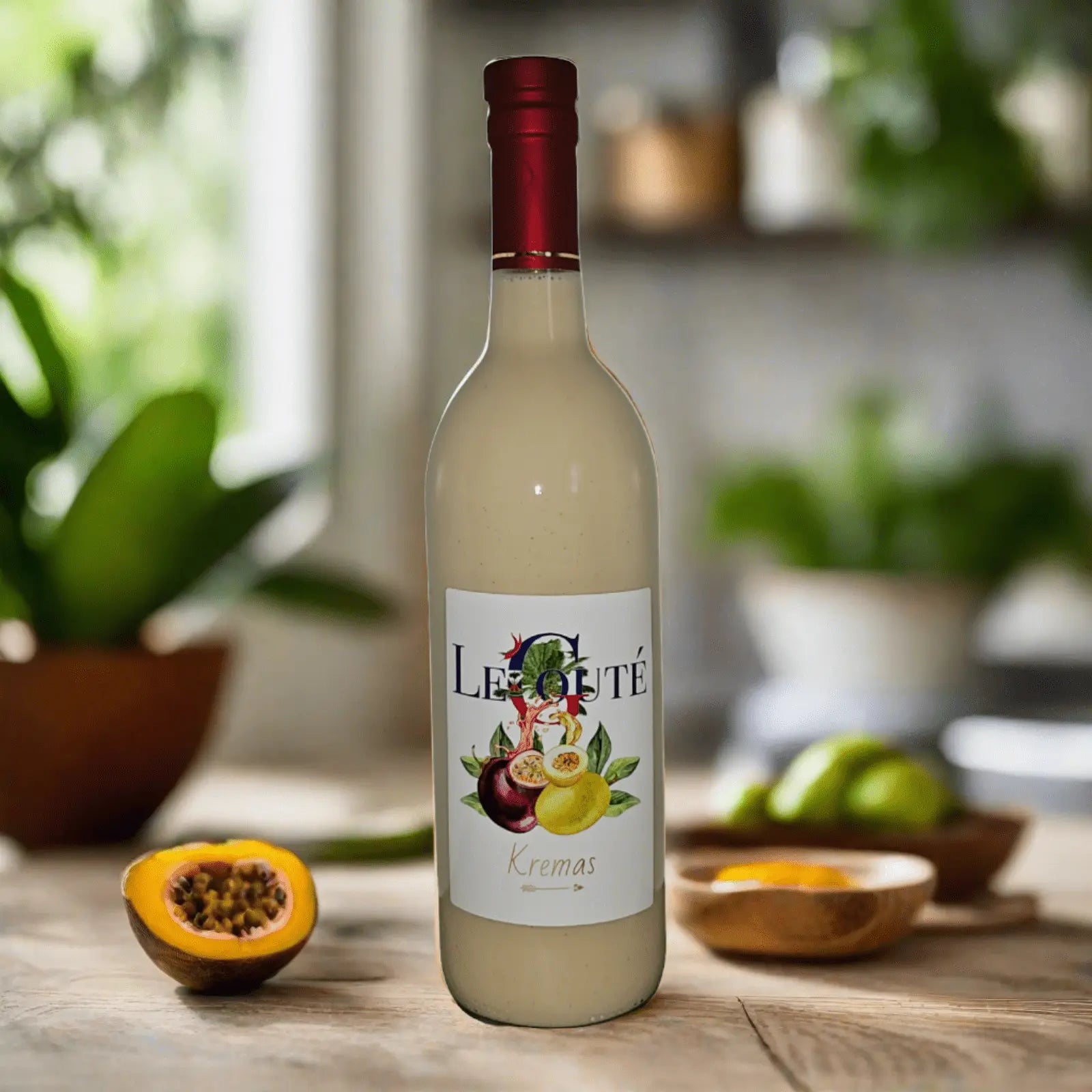 Cremas Passion Fruit - Kremas Grenadia 750 ml Size (Original) - Le Gouté Natural Spice