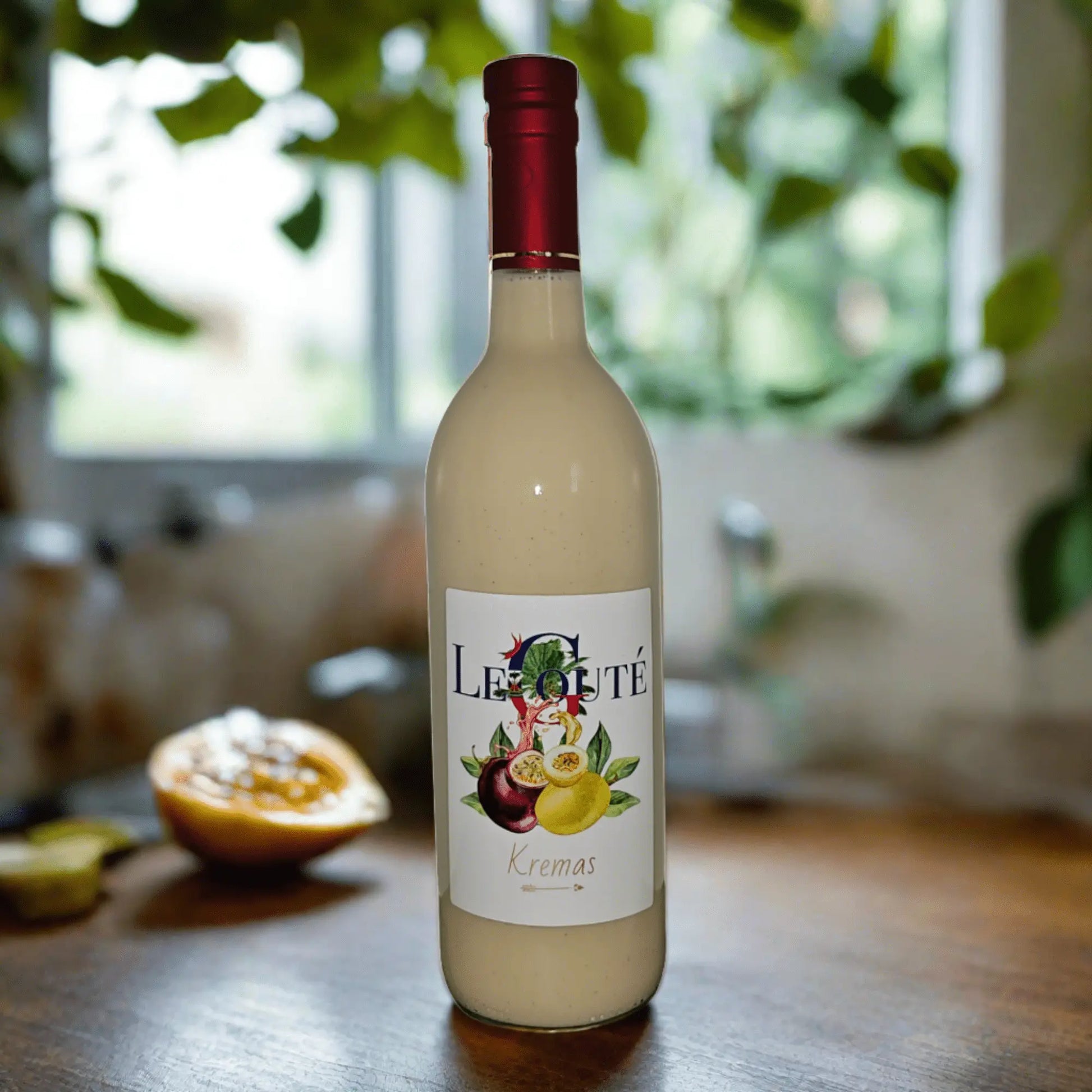 Cremas Passion Fruit - Kremas Grenadia 750 ml Size (Original) - Le Gouté Natural Spice