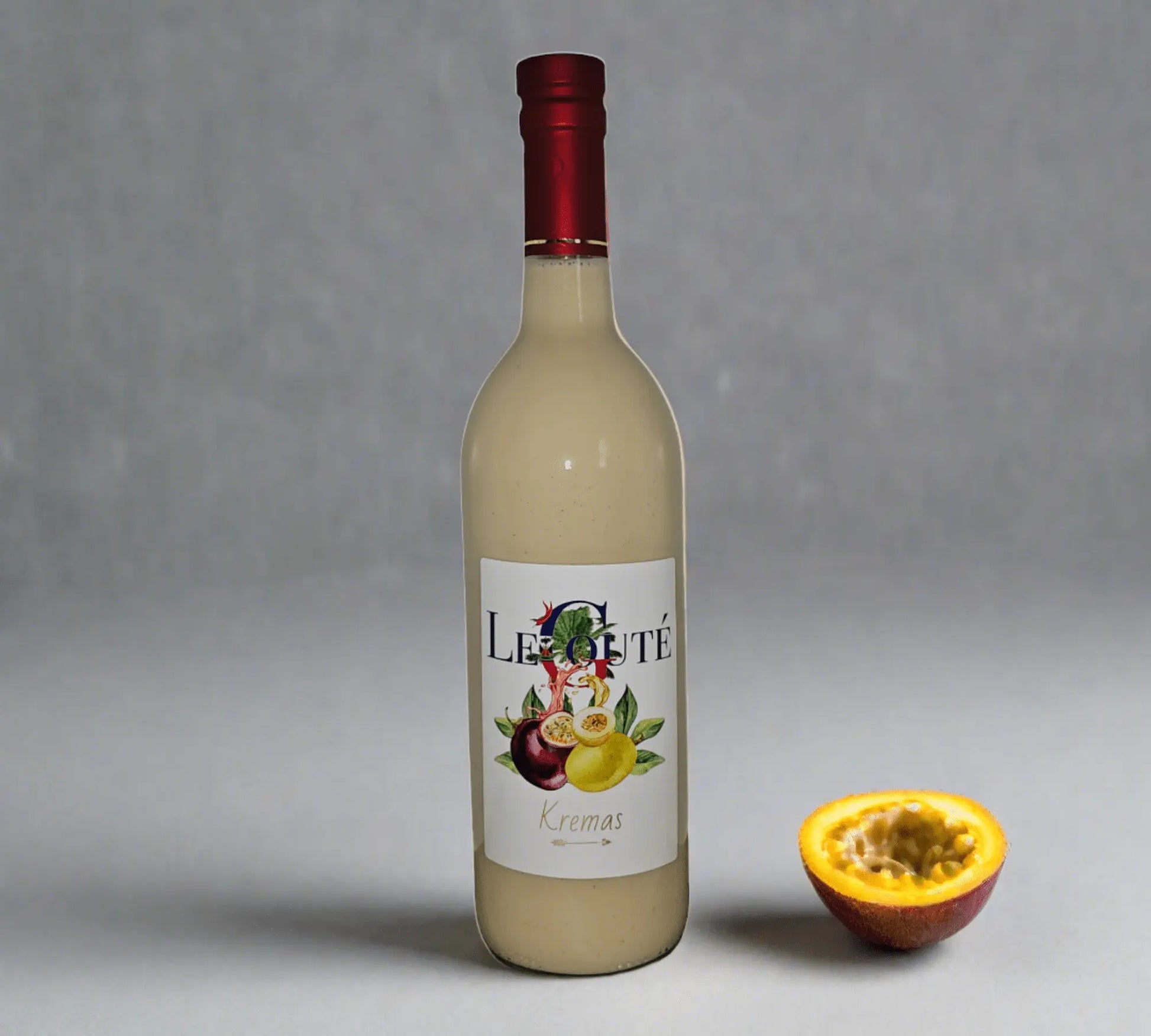 Cremas Passion Fruit - Kremas Grenadia 750 ml Size (Original) - Le Gouté Natural Spice