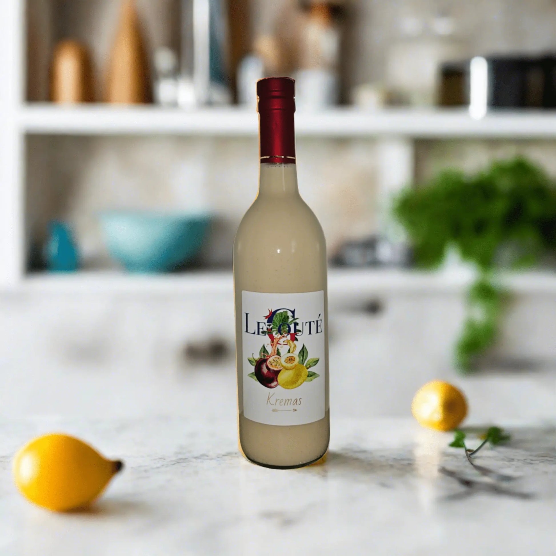Cremas Passion Fruit - Kremas Grenadia 750 ml Size (Original) - Le Gouté Natural Spice