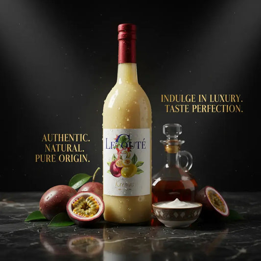 Cremas Passion Fruit. Grenadia 750 ml Original Haiti. Le Gouté Natural Spice