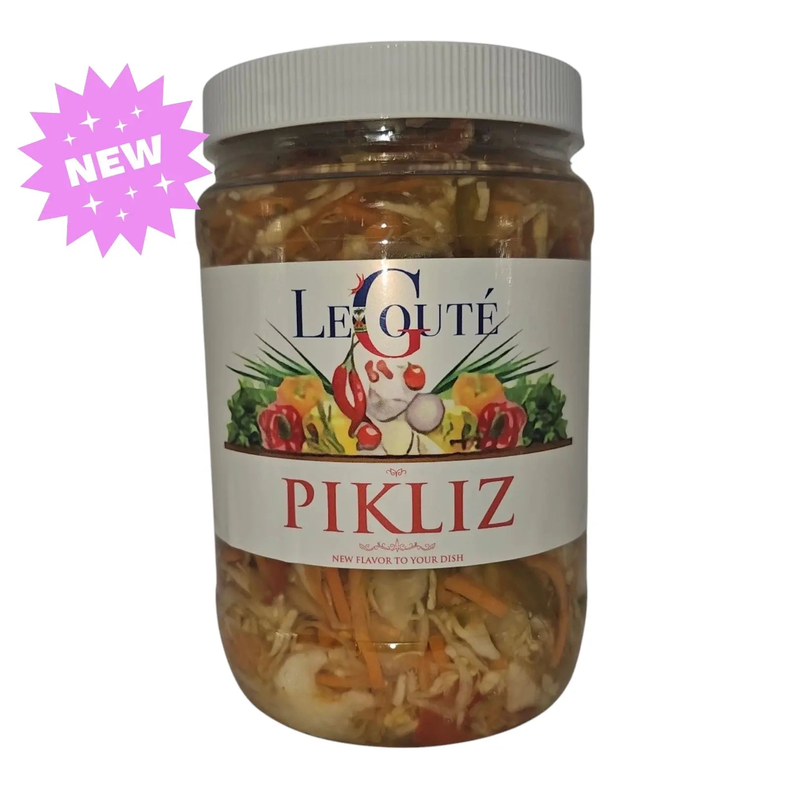 Haitian Pickles, Haitian Pickles, Haitian Pickles. 32 Oz XL (Good deal). Price including sales tax and shipping - Le Gouté Natural Spice