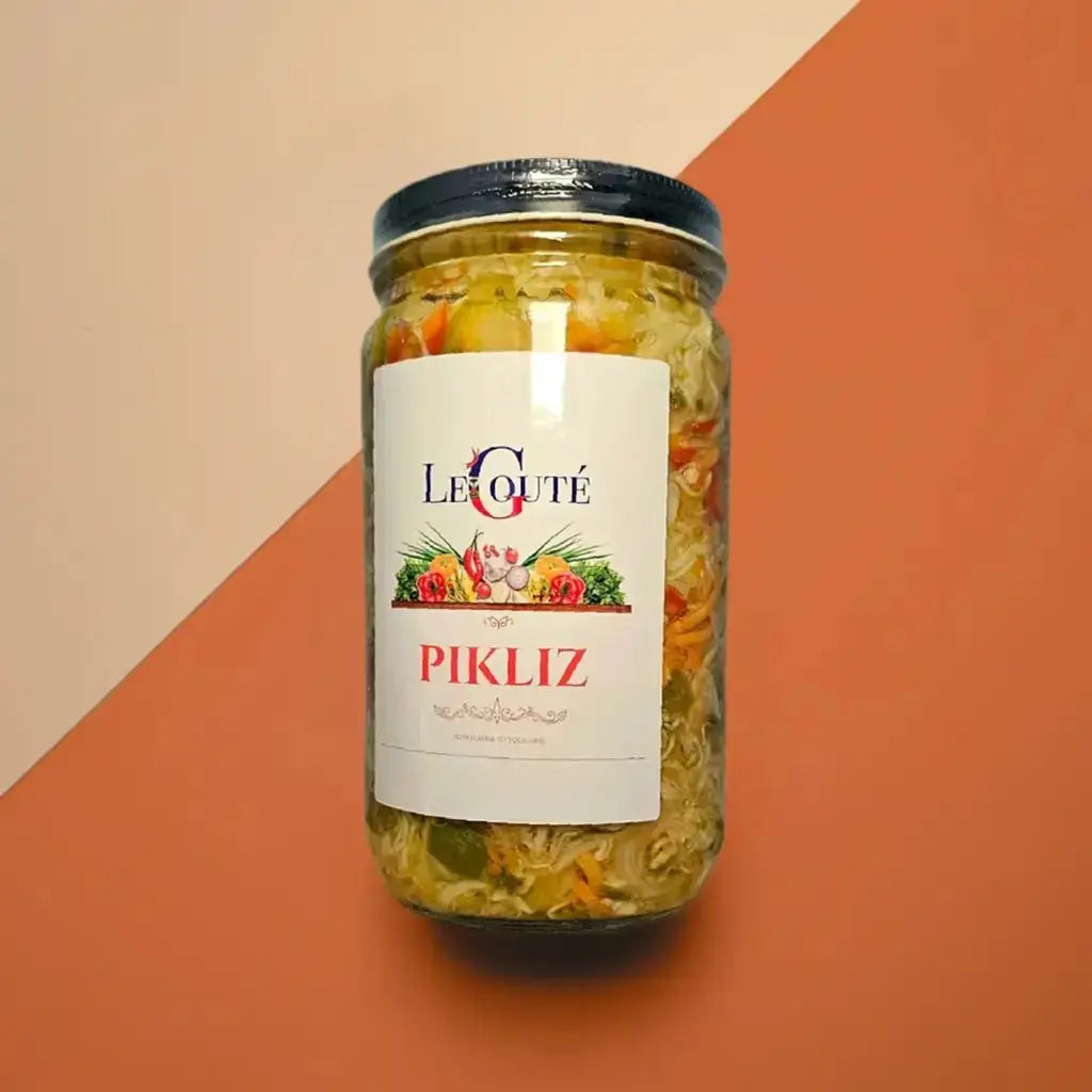 Haitian Pikliz, Pikliz Ayisyen, Haiti Pickles. 32 Oz XL Legoute Natural Spice