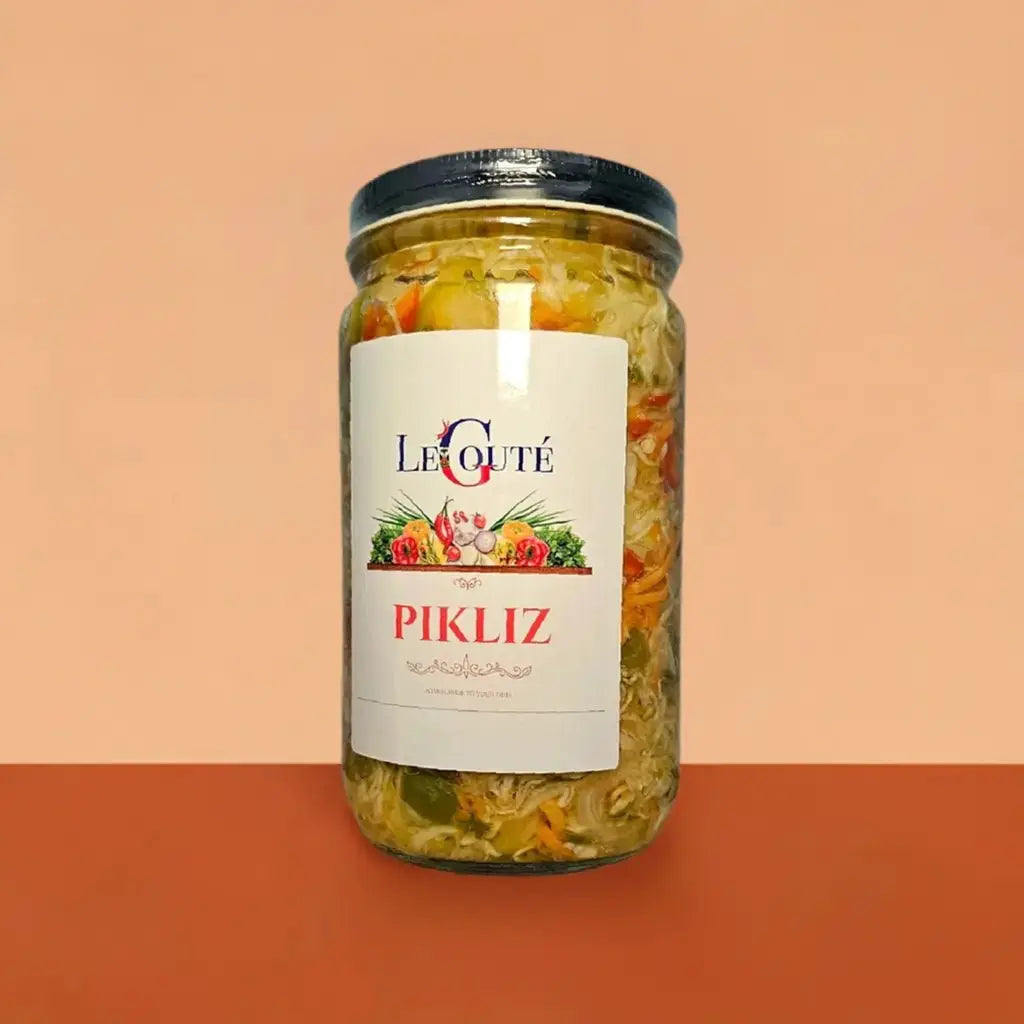 Haitian Pikliz, Pikliz Ayisyen, Haiti Pickles. 32 Oz XL Legoute Natural Spice