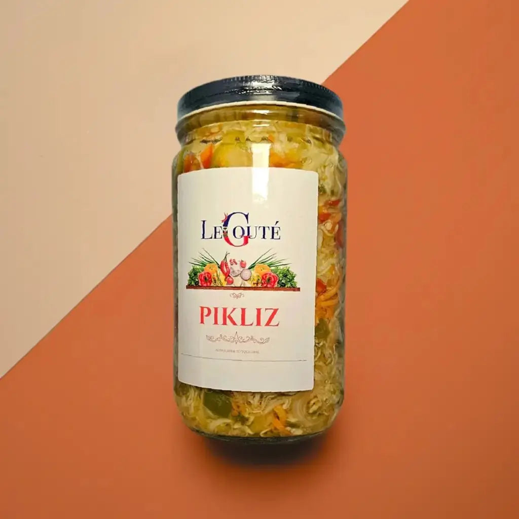Haitian Pikliz, Pikliz Ayisyen, Haiti Pickles. 32 Oz XL Legoute Natural Spice