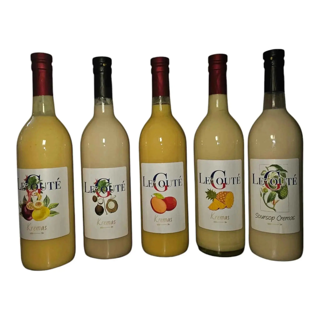 Haitian Cremas Bundle: Five Exquisite Flavors to Delight Your Senses