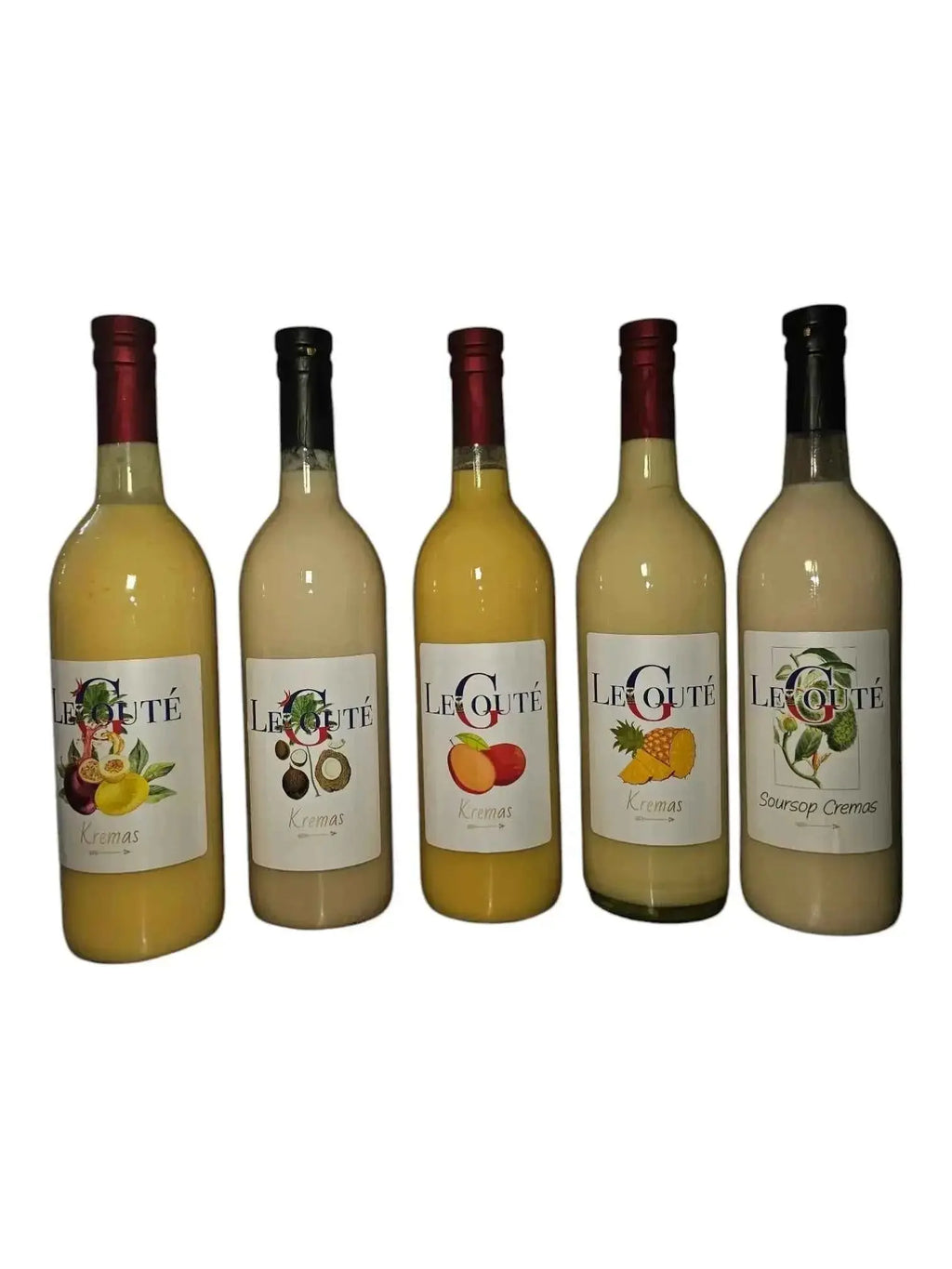 Haitian Cremas Bundle: Five Exquisite Flavors to Delight Your Senses