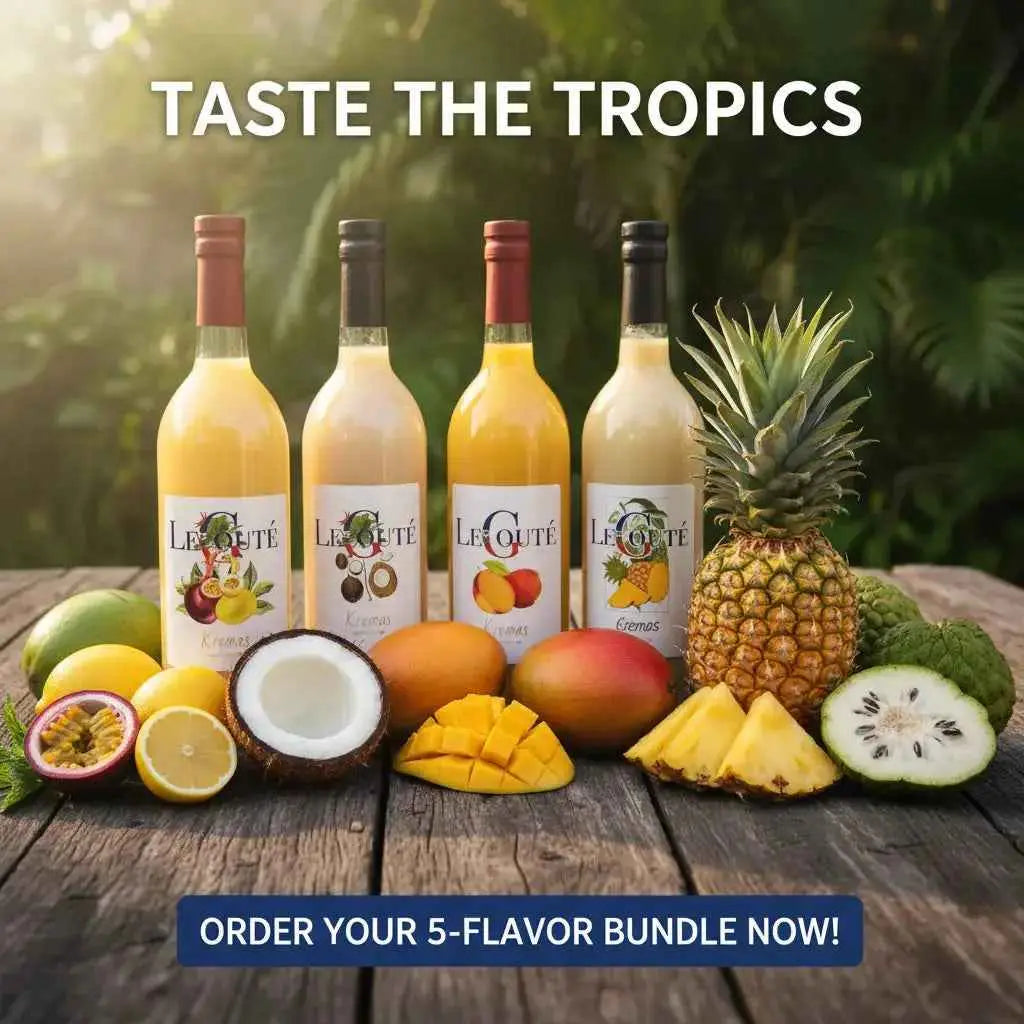 Haitian Cremas Bundle: Five Exquisite Flavors to Delight Your Senses