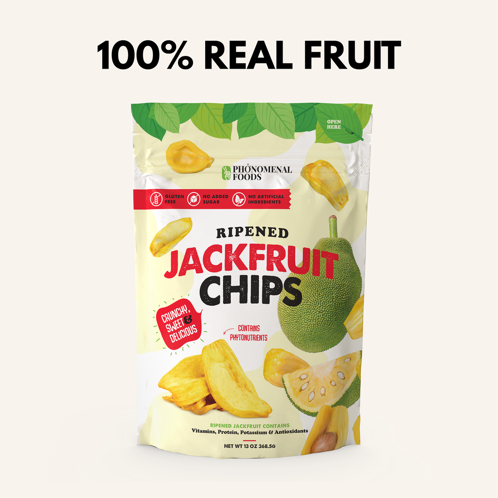 Pho'nomenal Ripened Jackfruit Chips (Standard Size - 5.3oz Bag) PHO'NOMENAL FOODS