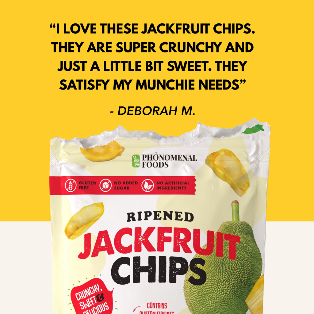 Pho'nomenal Ripened Jackfruit Chips (Standard Size - 5.3oz Bag) PHO'NOMENAL FOODS