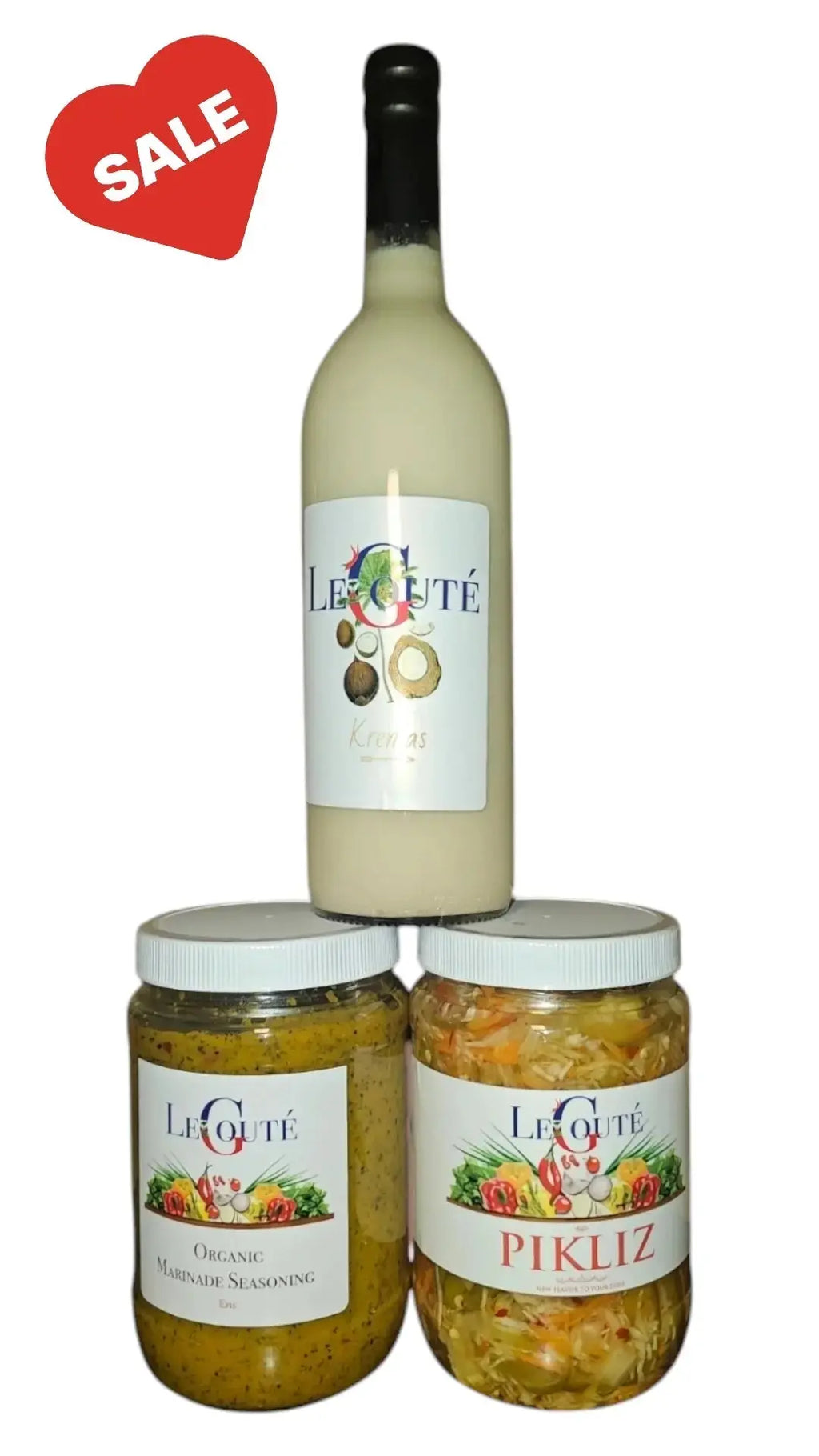 New Bundle. Epis Seasoning, Pikliz, Cremas. Price including sales tax and shipping - Le Gouté Natural Spice