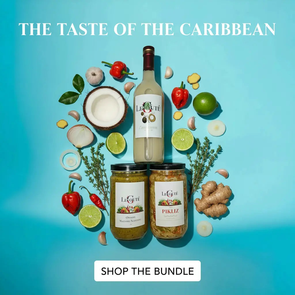 New Bundle. Epis Seasoning, Pikliz, Cremas. Le Gouté Natural Spice