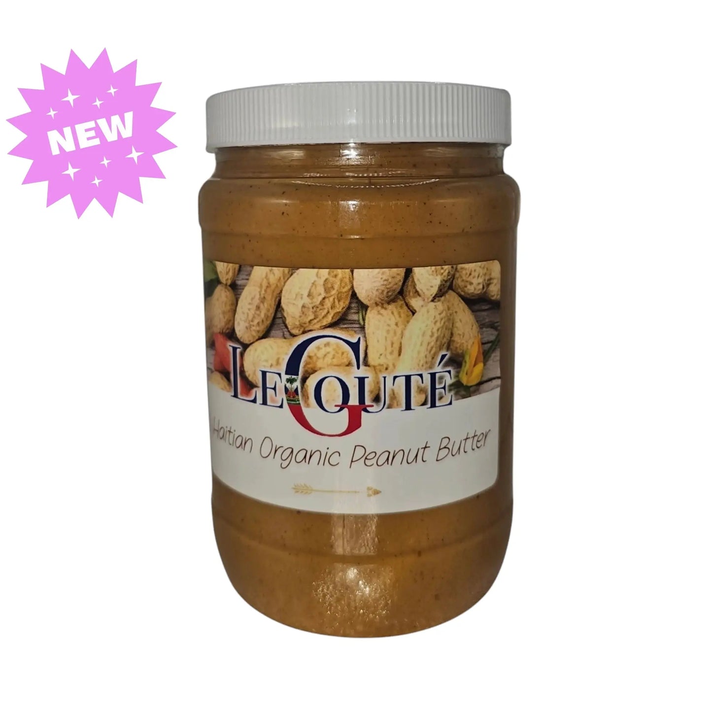Organic Peanut Butter (Manba) Haiti 32 OZ XL size (Original). Price including sales tax and shipping - Le Gouté Natural Spice