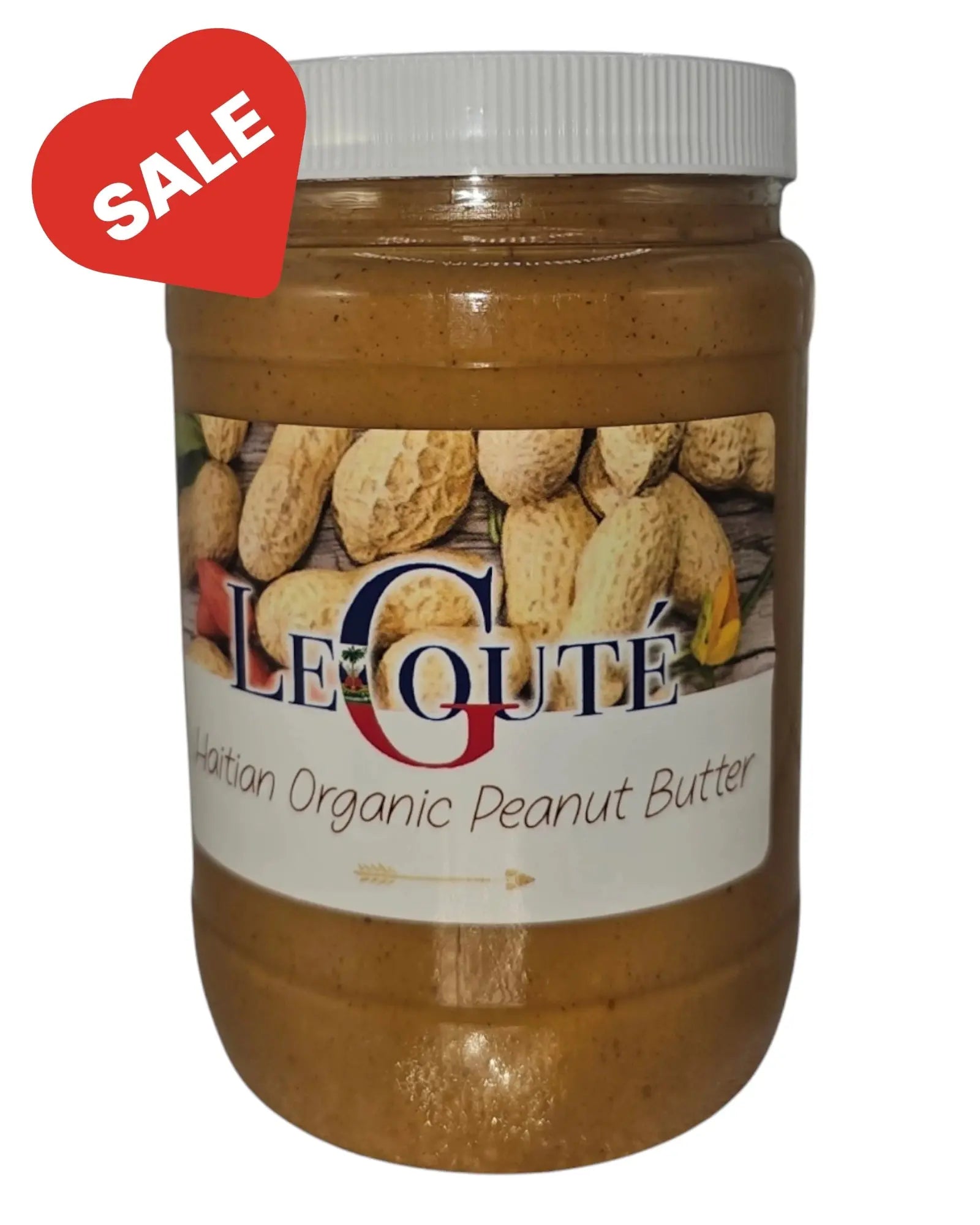 Organic Peanut Butter (Manba) Haiti 32 OZ XL size (Original). Price including sales tax and shipping - Le Gouté Natural Spice