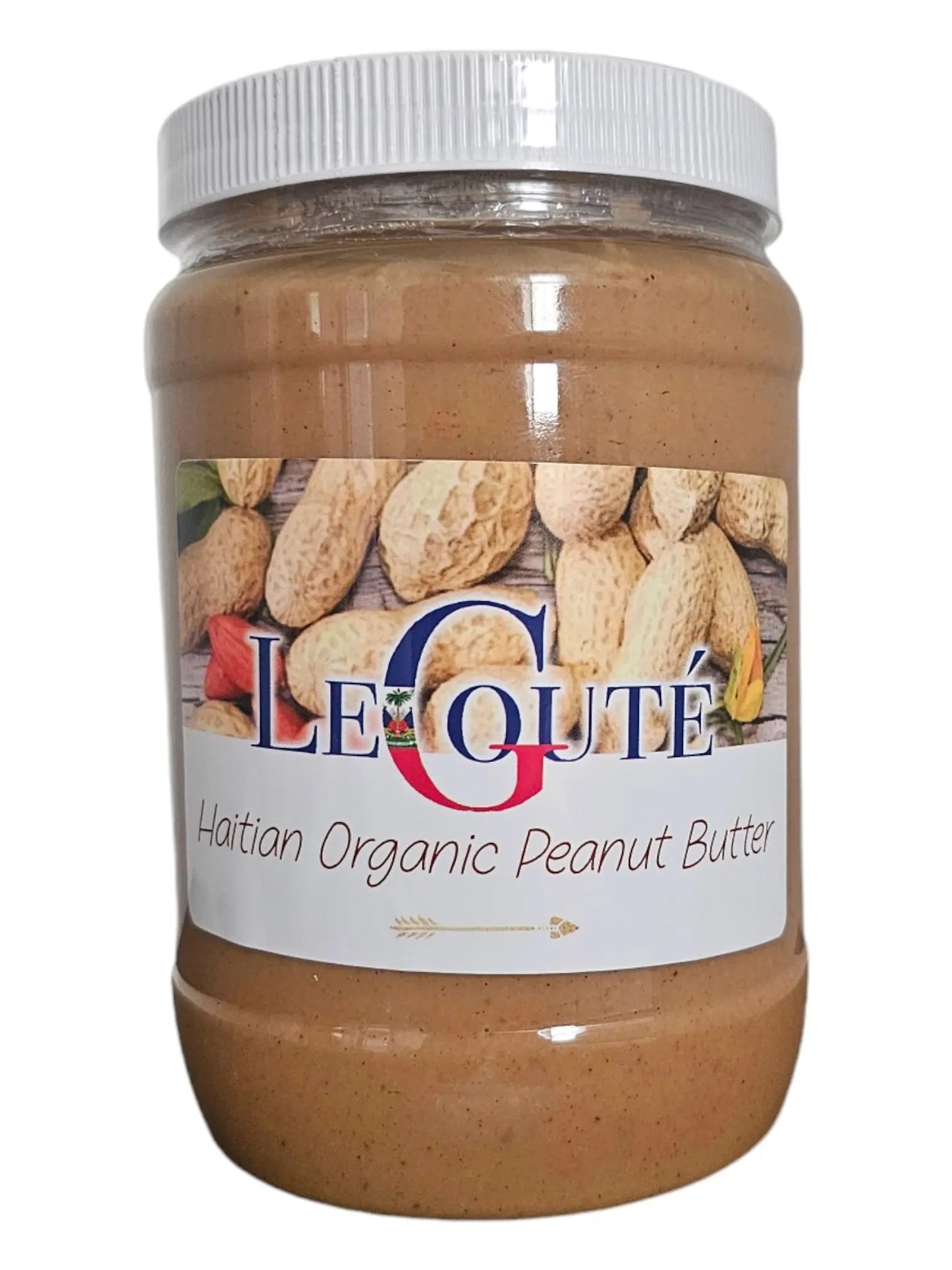 Organic Peanut Butter (Manba) Haiti 32 OZ XL size (Original). Price including sales tax and shipping - Le Gouté Natural Spice