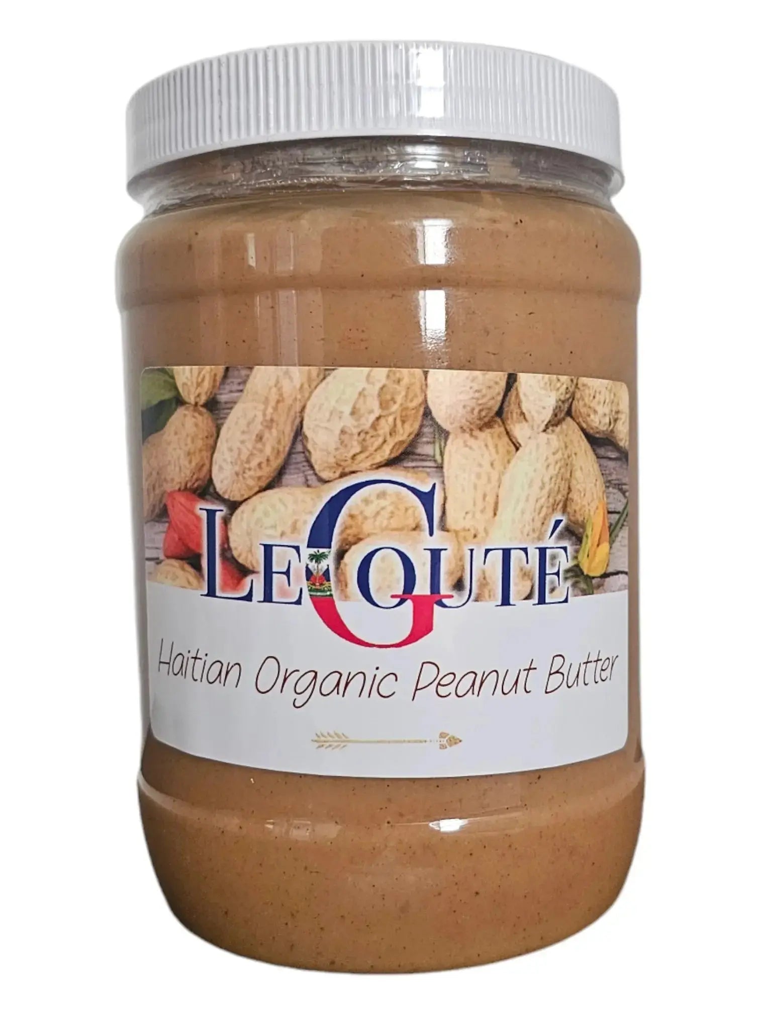 Organic Peanut Butter (Manba) Haiti 32 OZ XL size (Original). Price including sales tax and shipping - Le Gouté Natural Spice