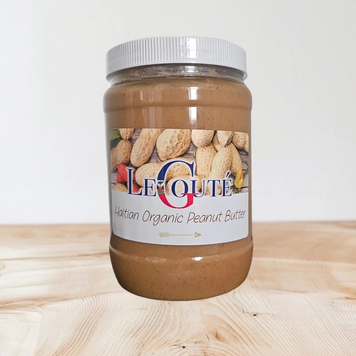 Organic Peanut Butter (Manba) Haiti 32 OZ XL size (Original). Price including sales tax and shipping - Le Gouté Natural Spice