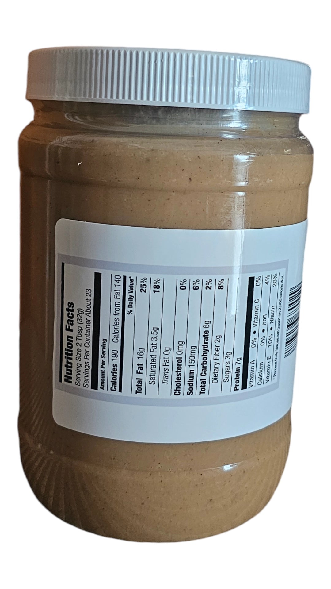 Organic Peanut Butter (Manba) Haiti 32 OZ XL size (Original). Price including sales tax and shipping