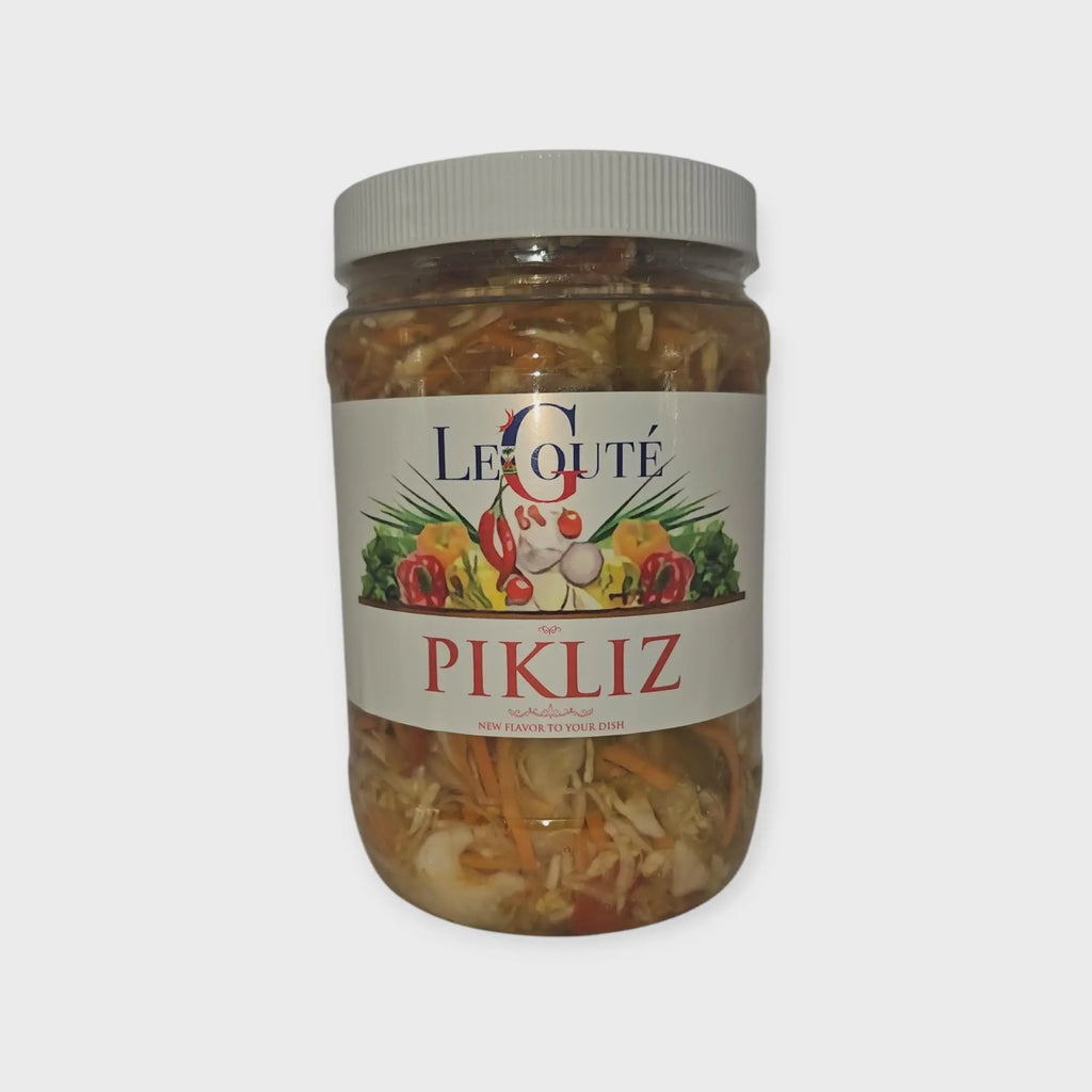 Pickles, Haitian Pikliz, Caribbean Pickled Hot & Spicy 32 Oz Jar __etsy:8141675755
