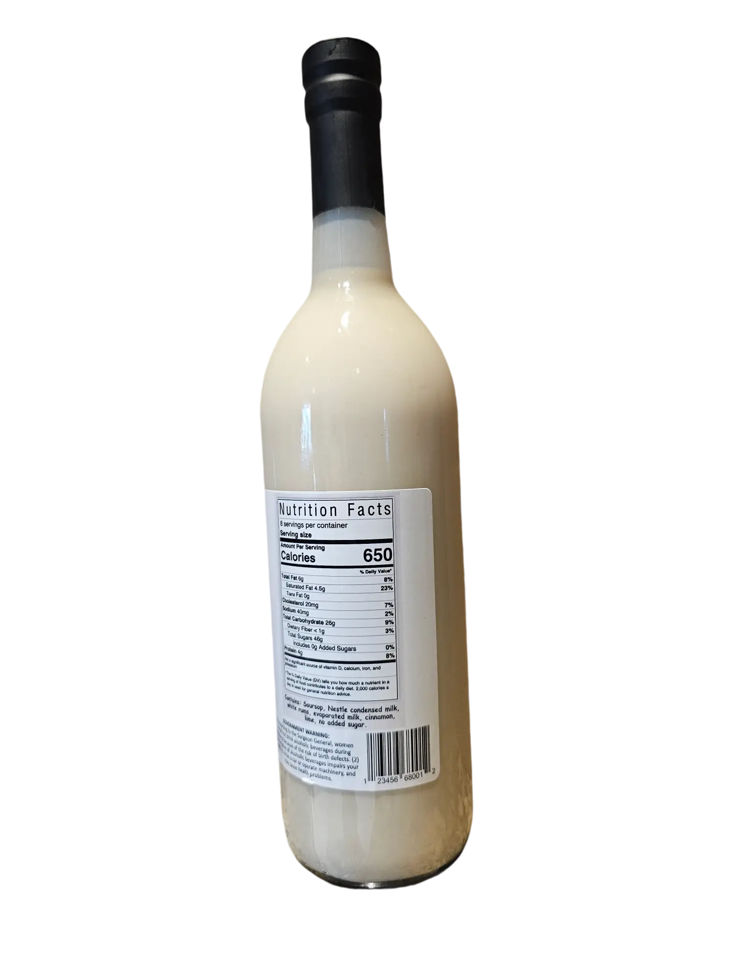 Soursop Cremas (Kremas Kowosol) Haiti 750 ml. - Le Gouté Natural Spice