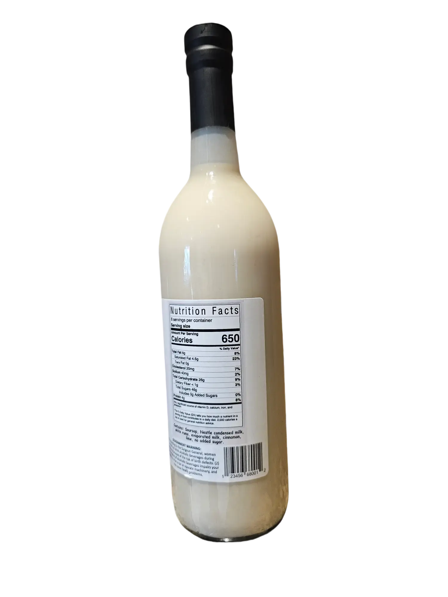 Soursop Cremas (Kremas Kowosol) Haiti 750 ml. - Le Gouté Natural Spice