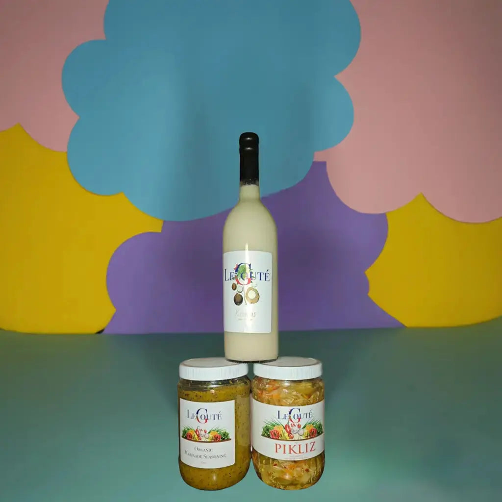 New Bundle. Epis Seasoning, Pikliz, Cremas. Le Gouté Natural Spice