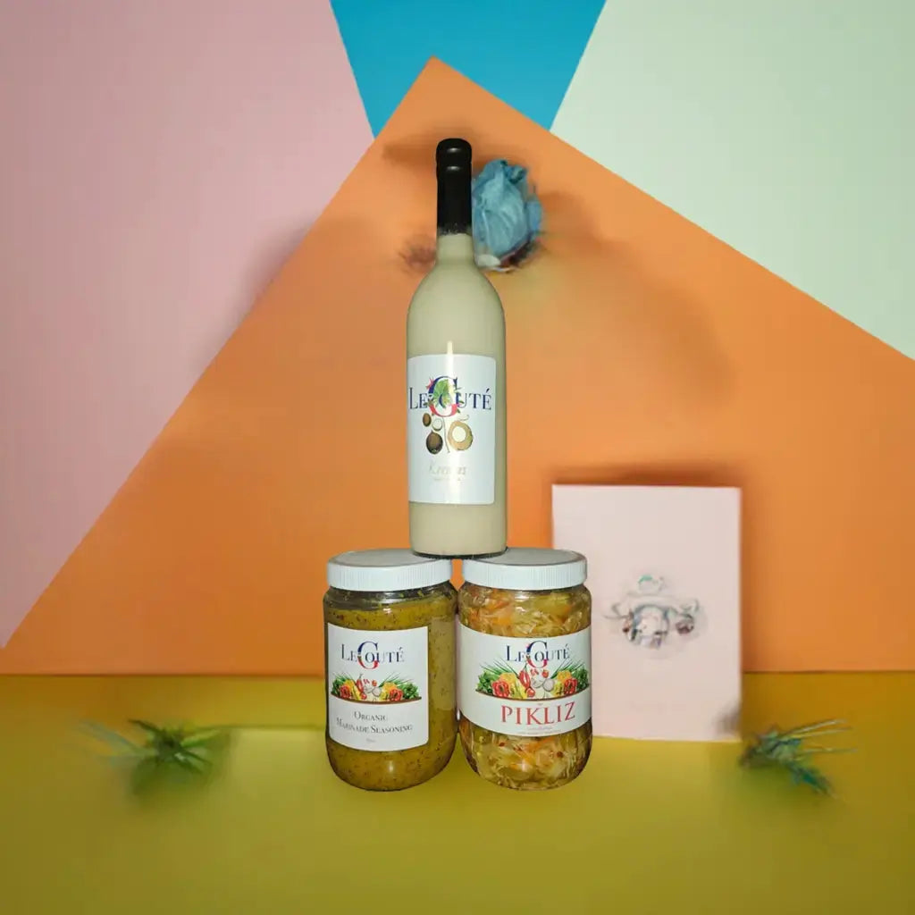 New Bundle. Epis Seasoning, Pikliz, Cremas. Le Gouté Natural Spice