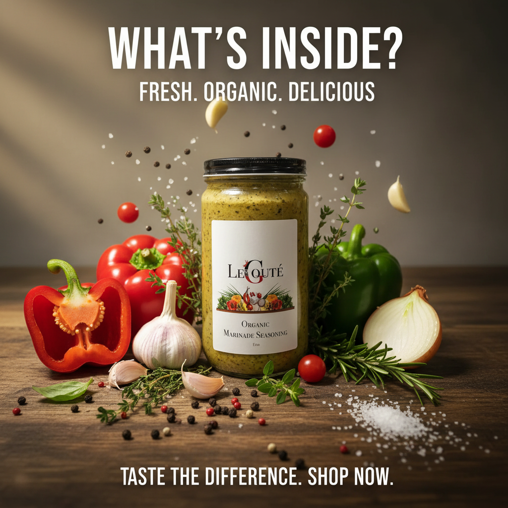 Caribbean Culinary Kits of 2 Jars: Haitian Epis & Seasoning Bundle - Le Gouté Natural Spice