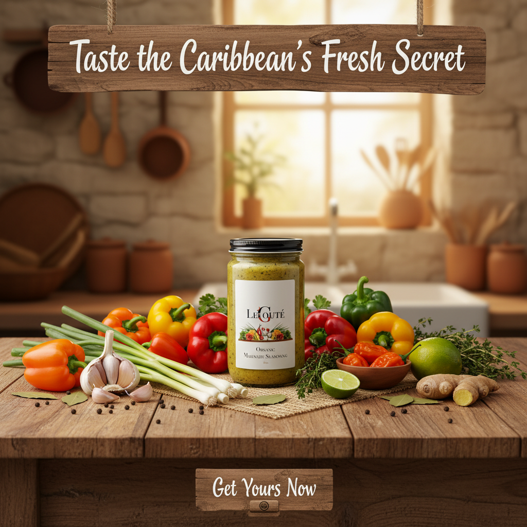 Caribbean Culinary Kits of 2 Jars: Haitian Epis & Seasoning Bundle - Le Gouté Natural Spice