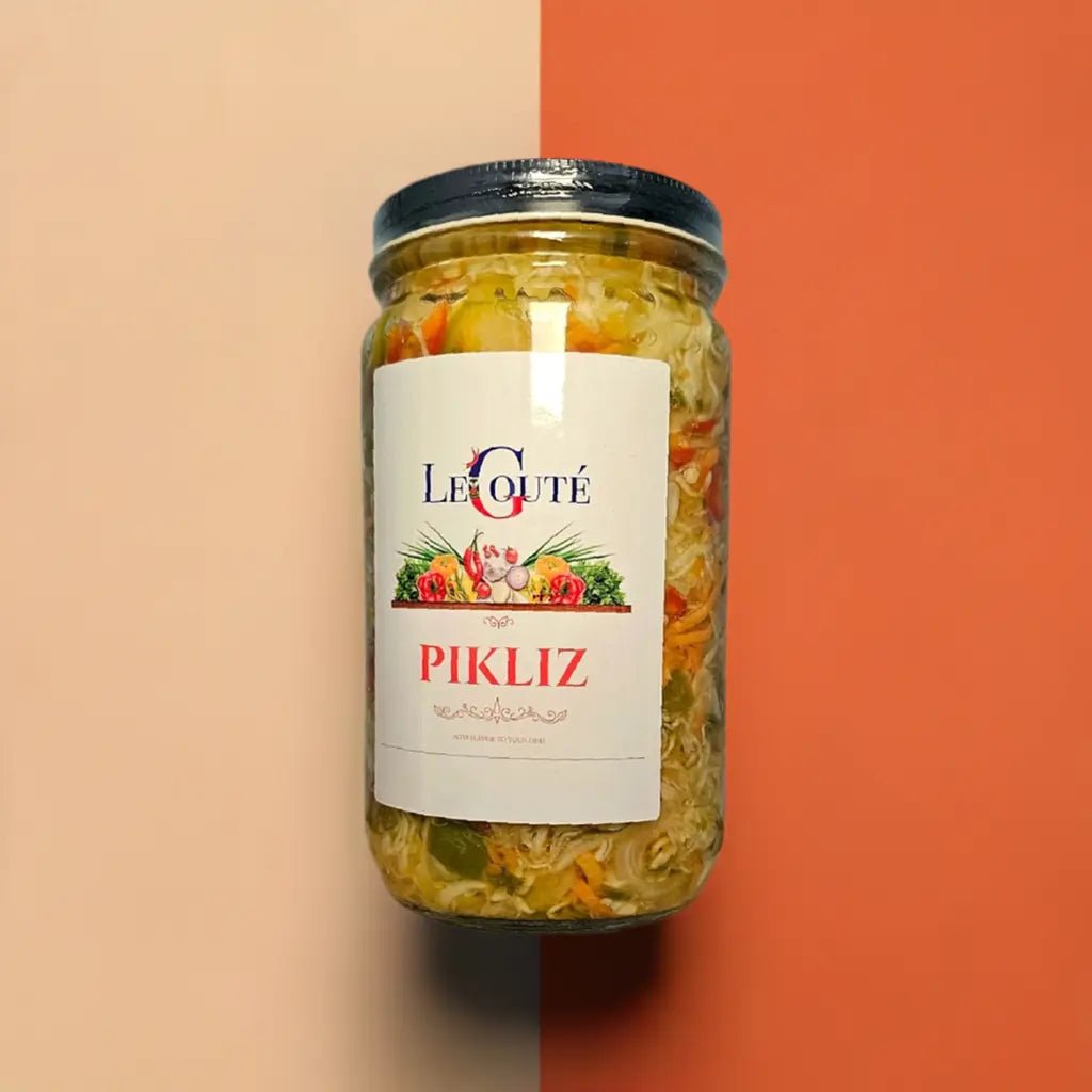 Haitian Pikliz, Pikliz Ayisyen, Haiti Pickles. 32 Oz XL Legoute Natural Spice