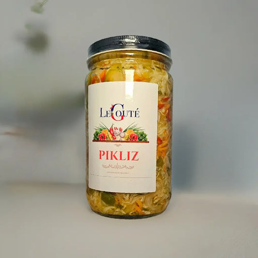Haitian Pikliz, Pikliz Ayisyen, Haiti Pickles. 32 Oz XL (Bon bagay) Le Gouté Natural Spice